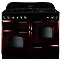 Rangemaster Classic 110 Gas Range Cooker Cranberry